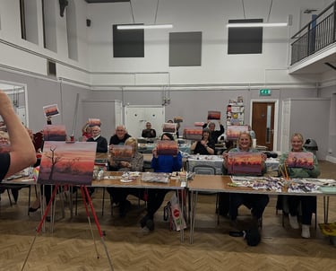 Caerphilly Art Society Workshop