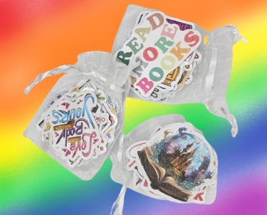 bags of stickers
