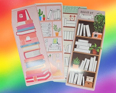 large paper bookmarks
