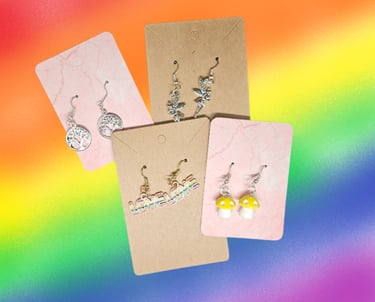 Various earrings