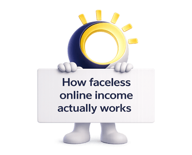 character representing faceless business systems