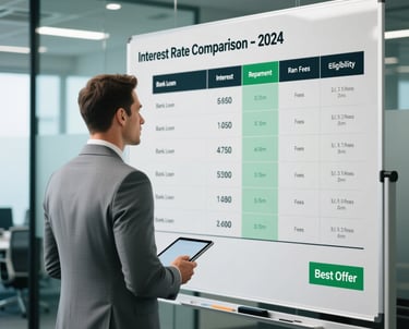 a man in a suit and tie dyes a board with a tablet