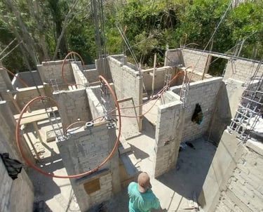 construccion de casa completa en area verde