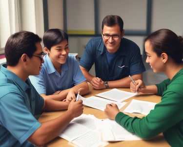 black blue and yellow textile