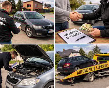 Parduoti automobilį Šiauliuose