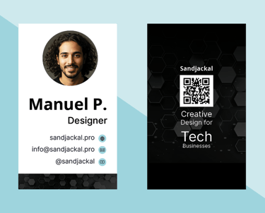 Sandjackal Business Card