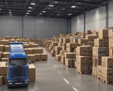 A friendly advisor explaining loan options to a customer in a bright and welcoming office environment.