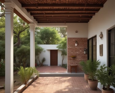 Volunteers handing out grocery bags to smiling families in a community center.