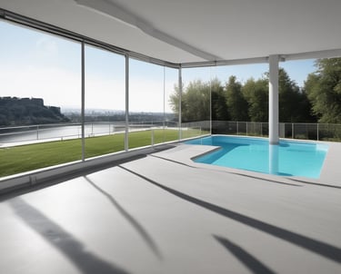 A happy family standing in front of their new home with keys in hand.