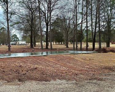 Concrete slab preparation