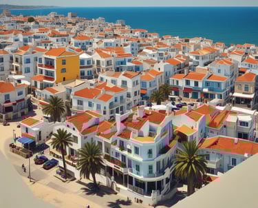 Friendly chauffeur greeting a passenger with a smile at Faro airport.