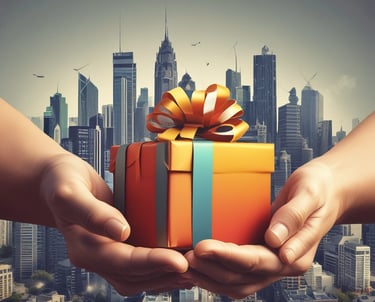 A financial advisor discussing plans with a client over documents.