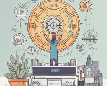 A close-up of hands holding coins, symbolizing careful investment.