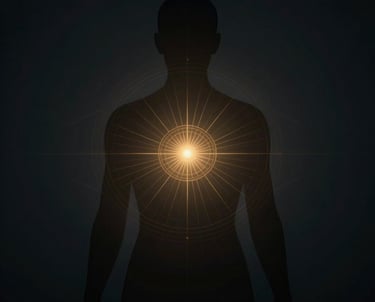 A subtle golden key resting on a black velvet cloth, symbolizing unlocking personal identity.