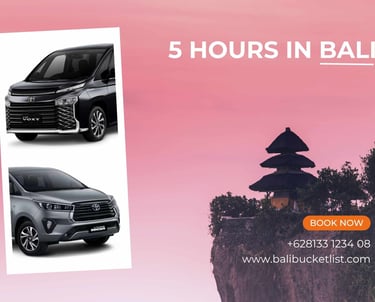 5 hours in Bali
