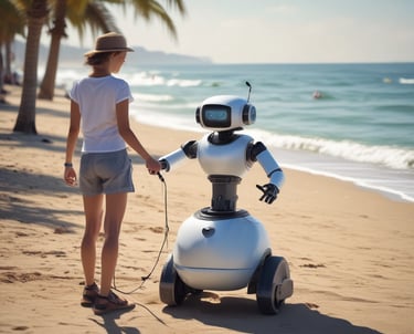 A sleek dashboard displaying AI-powered analytics and insights.