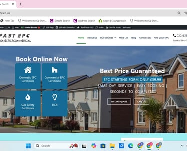 FAST EPC WEBSITE CROYDON