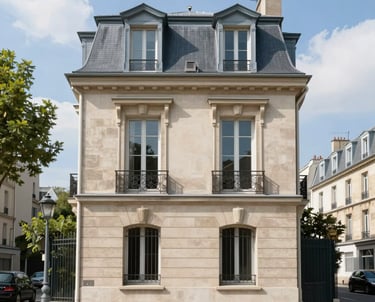 A professional reviewing detailed electrical connection plans on a desk.