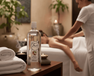 Aceite para masajes relajante reductivo reafirman spa mineral