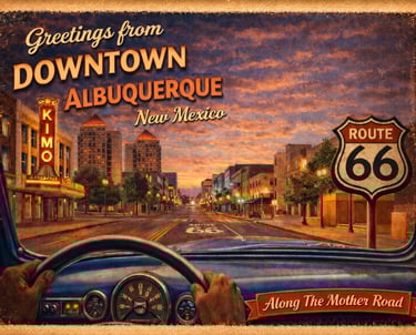 downtown Albuquerque Kimo theater