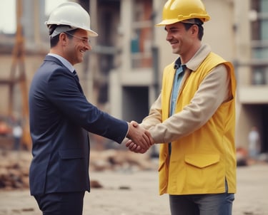 A close-up of a dirty worker's glove resting on construction equipment, symbolizing skilled labor in Quebec.