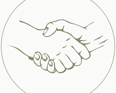 Poignée de mains representant un engagement de confiance pour des services à la personne