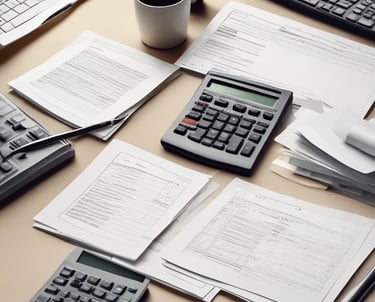 An advisor explaining tax deductions to a driver.