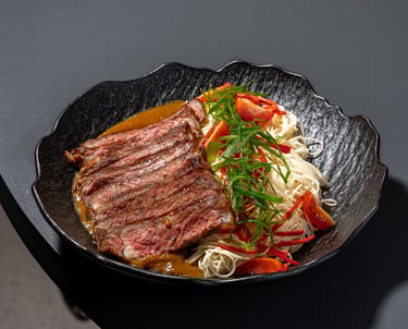 Wagyu Somen at SOI Brunch in Batam
