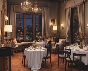 A lively wedding celebration with musicians playing traditional Moroccan and Lebanese instruments.