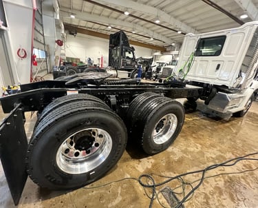 Semi truck detailing kent ohio