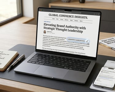 A published guest article on a high-authority business publication, demonstrating successful digital