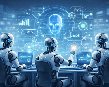 agentes de IA trabajando 24/7 para las empresas