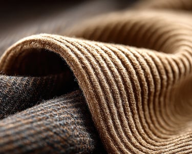 velours marron corduroy