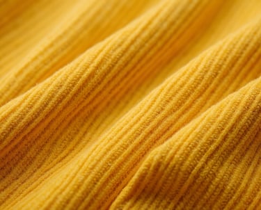 velours cotelé jaune