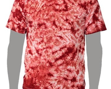 Crimson Tie-dye T-shirt