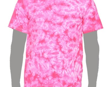 Hot Pink Tie-dye T-shirt