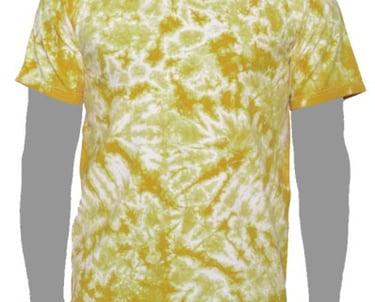 Gold Tie-dye T-shirt, Vegas Gold Tie-dye T-shirt, Old Gold Tie-dye T-shirt