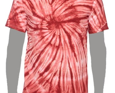 Crimson Tie-dye T-shirt