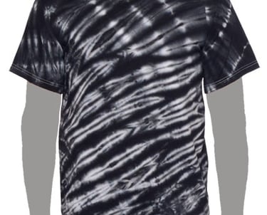 Black Tie-dye T-shirt