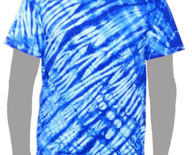 Blue Tie-dye T-shirt