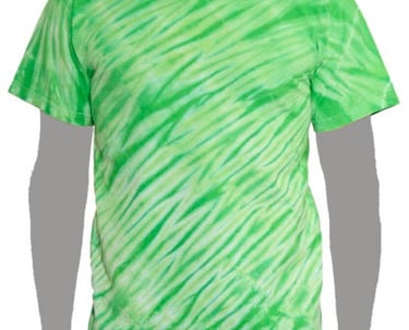 Lime Tie-dye t-shirt, green tie-dye t-shirt, neon green tie-dye t-shirt