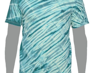 Teal Tie-dye T-shirt