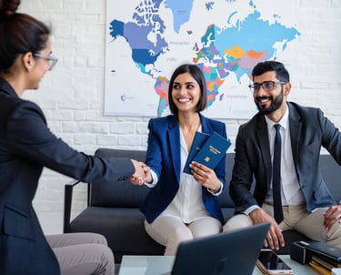 transparent visa process