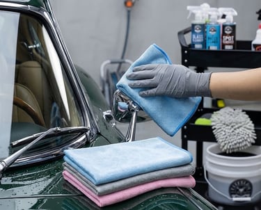 Microfiber Glass Cleaning Cloth