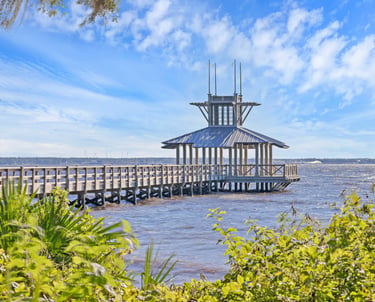 rivertown pier website design