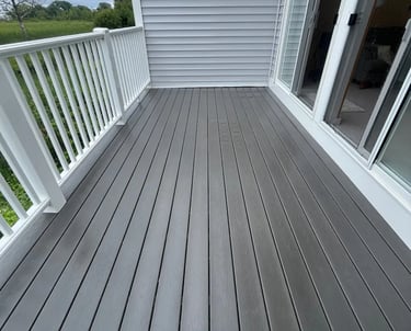 Professional pressure washing services in Strafford County, NH for decks, patios, and walkways after
