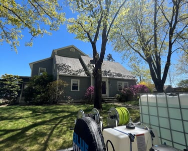 Dependable Pressure Washing in Rochester, NH for residential homes with siding and driveway cleaning