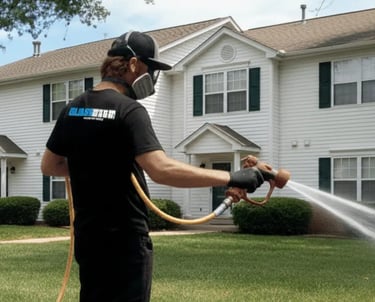 Trusted pressure washing near me for rental property exterior maintenance