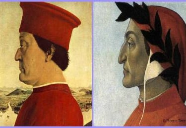 naso aquilino di Dante Alighieri nel sito web del Dott. Porro