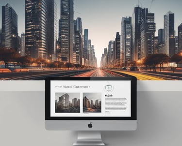 A vibrant, colorful template showcasing a lively online store with bold fonts and dynamic layouts.